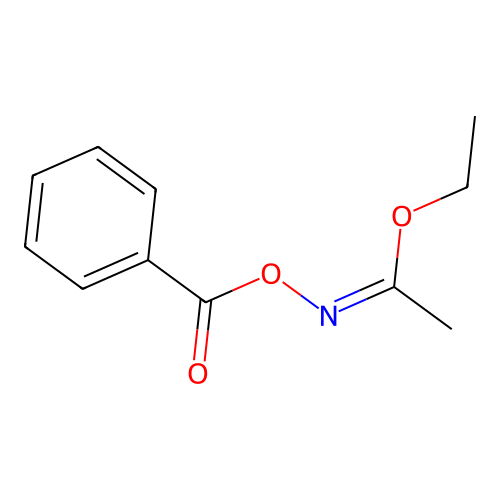 (1-Ethoxyethylideneamino) benzoate structure