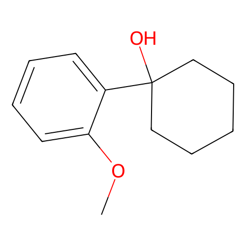 1-(2-Methoxyphenyl)cyclohexanol structure