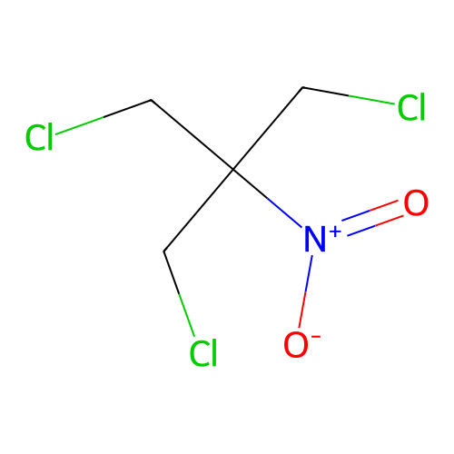 1,3-Dichloro-2-(chloromethyl)-2-nitropropane structure