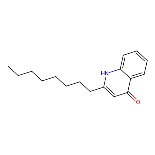 2-Octylquinolin-4(1H)-one structure