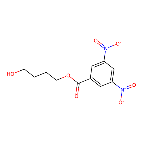 4-Hydroxybutyl 3,5-dinitrobenzoate structure