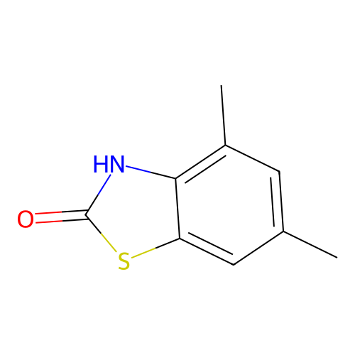 2(3H)-Benzothiazolone, 4,6-dimethyl- structure