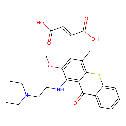 (E)-but-2-enedioic acid,1-[2-(diethylamino)ethylamino]-2-met structure