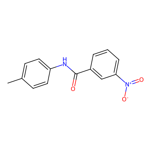 3-Nitro-N-P-tolyl-benzamide structure