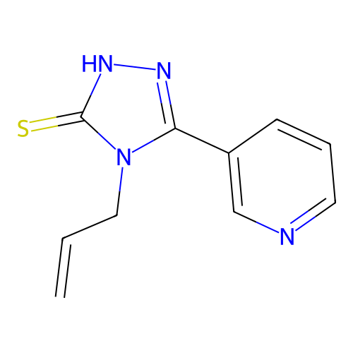 4-Allyl-5-pyridin-3-yl-4H-[1,2,4]triazole-3-thiol structure