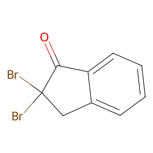 2,2-Dibromo-1-indanone structure