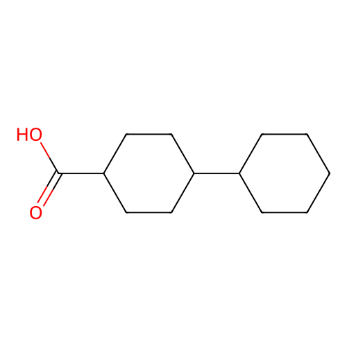 (1,1'-Bi(cyclohexane))-4-carboxylic acid structure