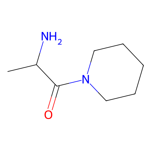 2-Amino-1-(piperidin-1-yl)propan-1-one structure