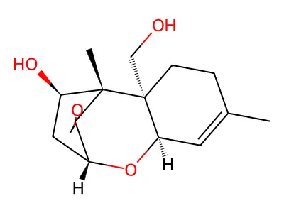 12,13-Epoxytrichothec-9-ene-4,15-diol structure