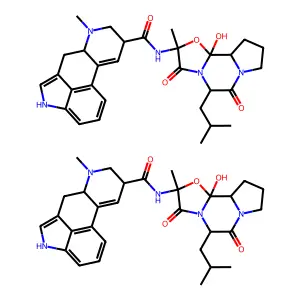 Ergosinine mixt. with ergosine structure