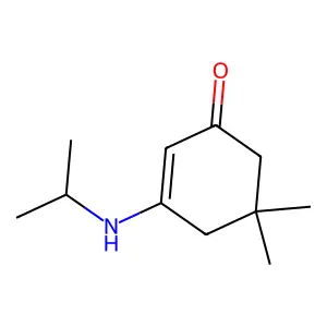 5,5-Dimethyl-3-(i-propylamino)cyclohex-2-en-1-one structure