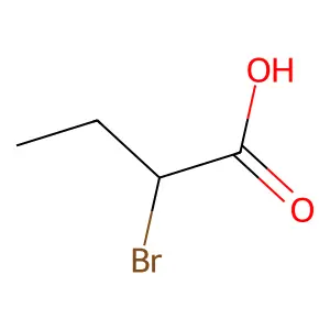2-溴丁酸 structure
