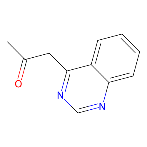 4-Acetonylquinazoline structure