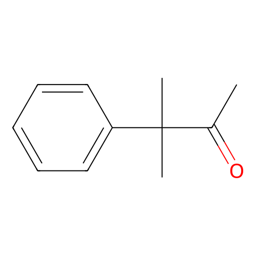 3-Methyl-3-phenylbutan-2-one structure