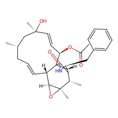 Epoxycytochalasin H structure