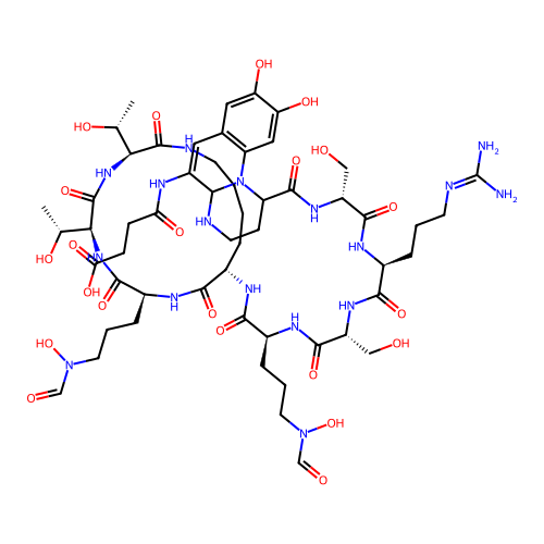 Pyoverdin structure