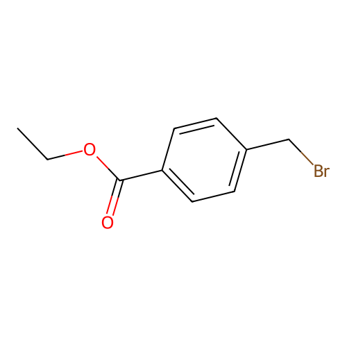 Ethyl 4-(bromomethyl)benzoate structure