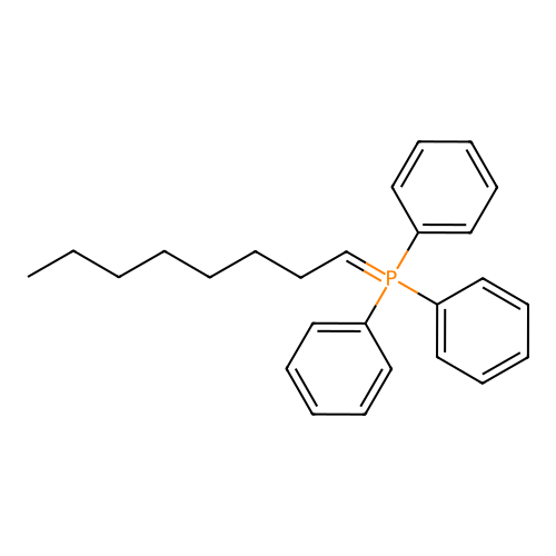 Octylidenetriphenylphosphorane structure