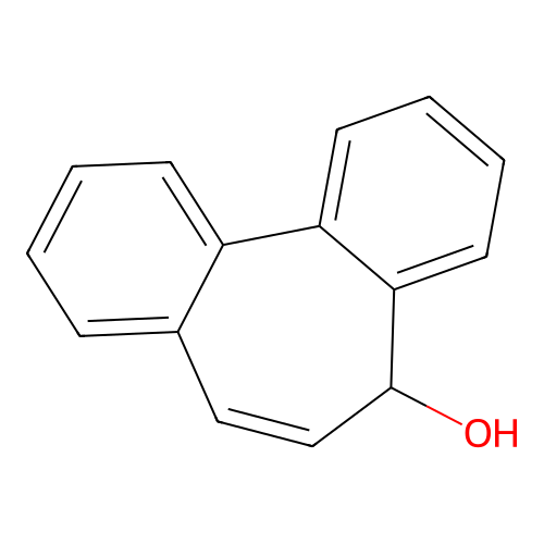 5H-Dibenzo(a,c)cyclohepten-5-ol structure
