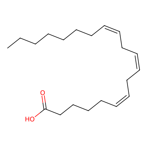 (6Z,9Z,12Z)-icosa-6,9,12-trienoic acid structure