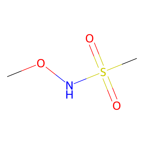 N-Methoxymethanesulfonamide structure