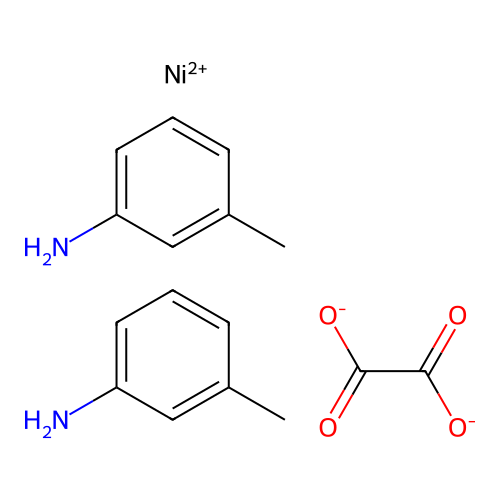 Nickel, (ethanedioato(2-)-O,O')bis(3-methylbenzenamine)- structure