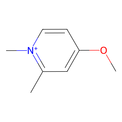 4-Methoxy-1,2-dimethylpyridinium structure