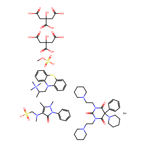 Spasdolsine structure
