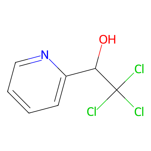 2,2,2-Trichloro-1-(pyridin-2-yl)ethan-1-ol structure