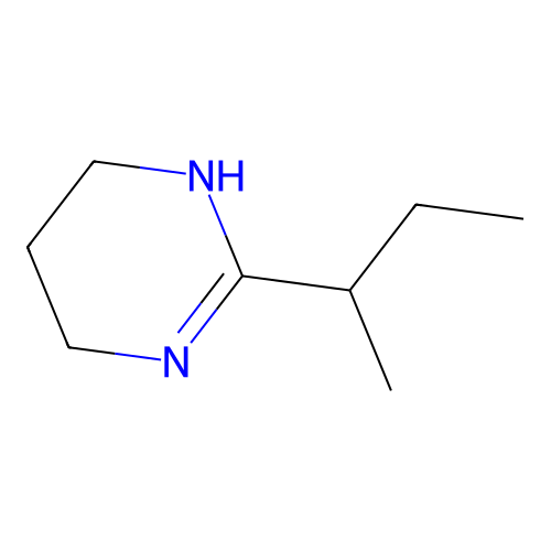 2-Butan-2-yl-1,4,5,6-tetrahydropyrimidine structure