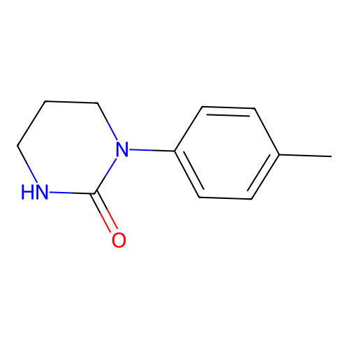 1-(p-Tolyl)-3,4,5,6-tetrahydro-2(1H)-pyrimidinone structure
