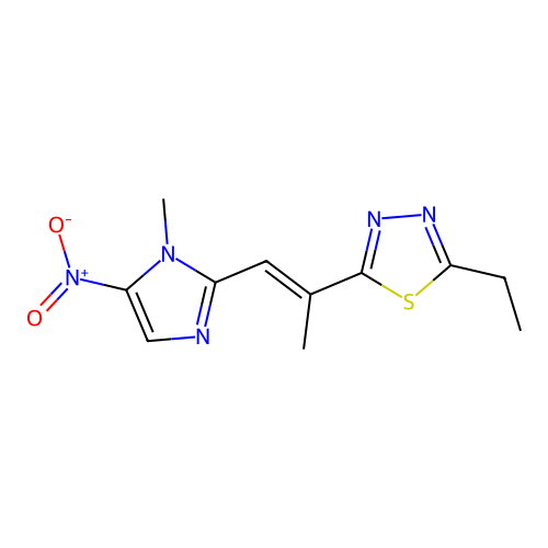 Tivanidazole structure
