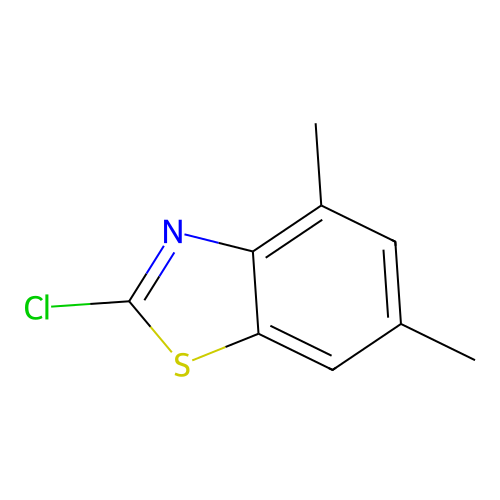 2-Chloro-4,6-dimethyl-1,3-benzothiazole structure