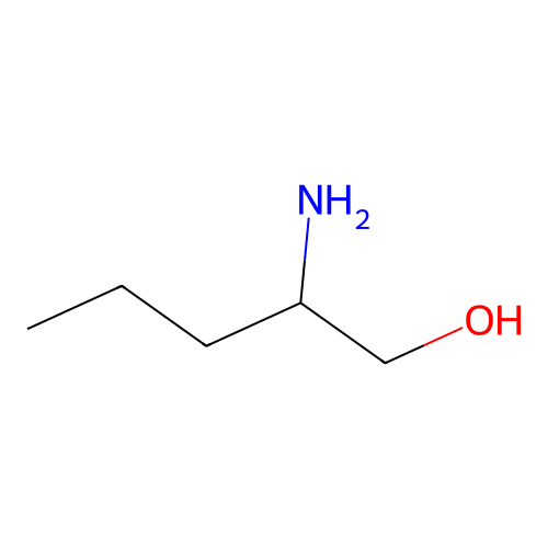 2-Amino-1-pentanol structure