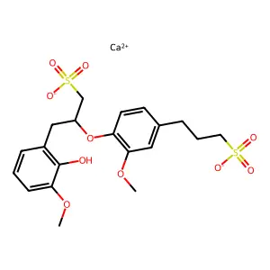 木质素磺酸钙 structure