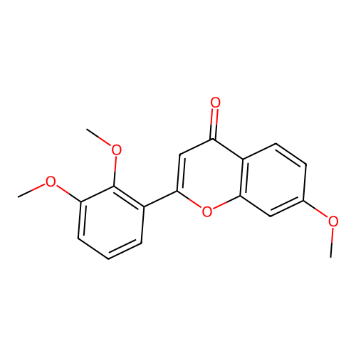 7,2',3'-Trimethoxyflavone structure