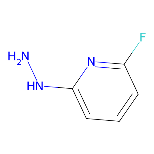 2-Fluoro-6-hydrazinylpyridine structure