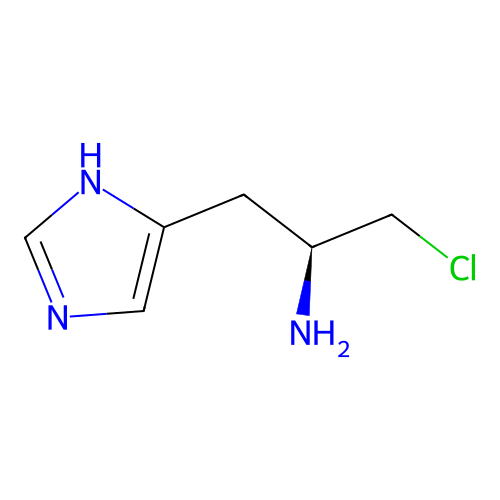 s-a-Chloromethylhistamine structure