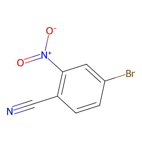 4-Bromo-2-nitrobenzonitrile structure