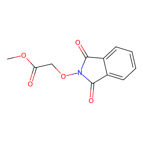 Methyl ((1,3-dioxo-1,3-dihydro-2H-isoindol-2-YL)oxy)acetate structure