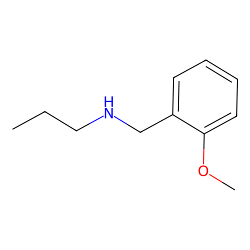 N-(2-Methoxybenzyl)propan-1-amine structure