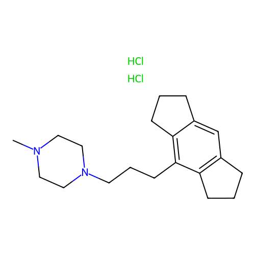 1-(3- -4-methylpiperazinedihydrochloride structure