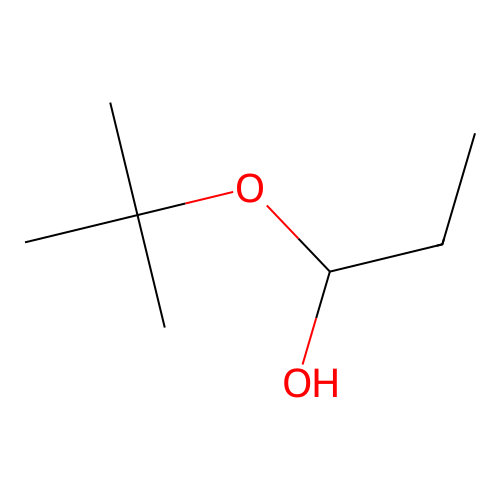 1-tert-Butoxypropan-1-ol structure