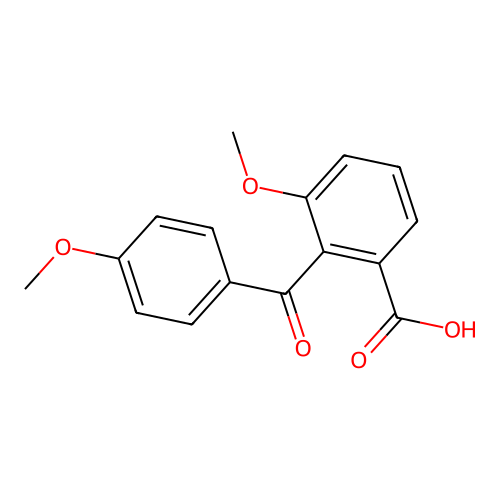 3-Methoxy-2-(4-methoxybenzoyl)benzoic acid structure