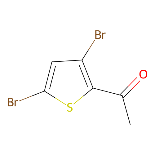 1-(3,5-Dibromothiophen-2-yl)ethanone structure