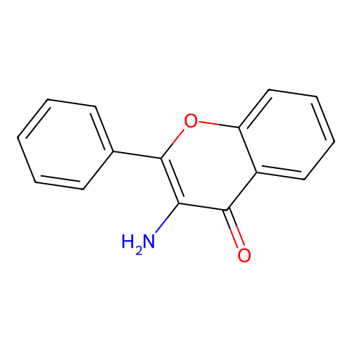 3-Aminoflavone structure
