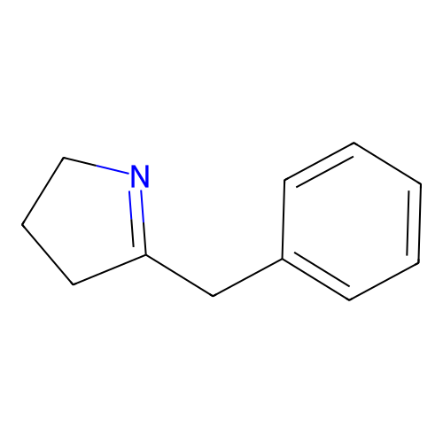 5-benzyl-3,4-dihydro-2H-pyrrole structure
