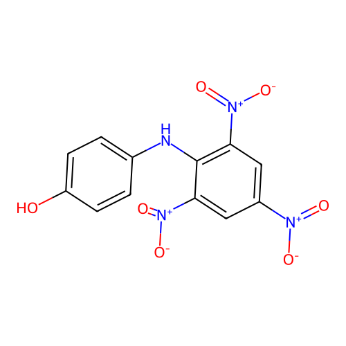4-(2,4,6-Trinitroanilino)phenol structure