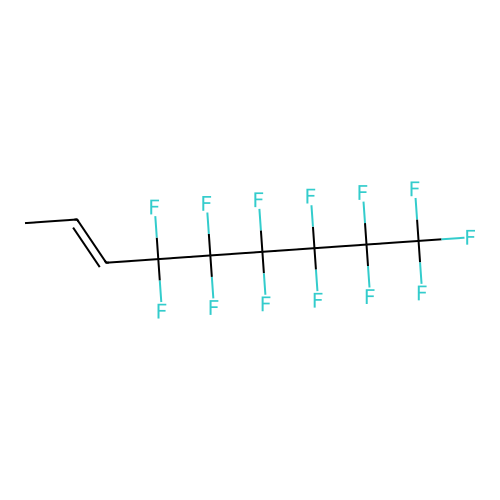 4,4,5,5,6,6,7,7,8,8,9,9,9-Tridecafluoro-2-nonene structure