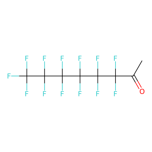 3,3,4,4,5,5,6,6,7,7,8,8,8-Tridecafluorooctan-2-one structure